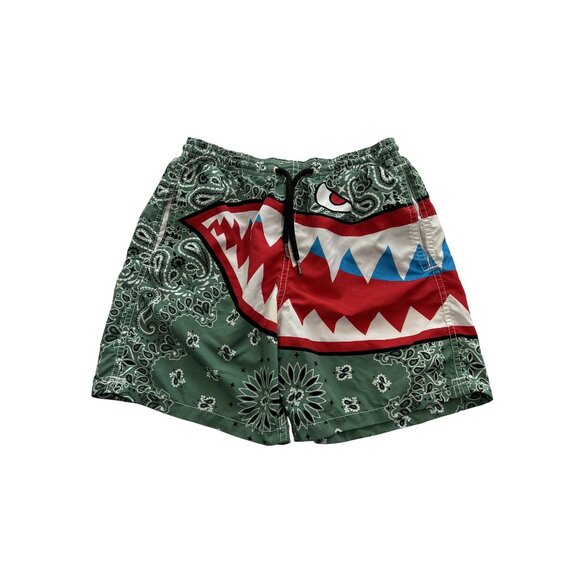 MC2 Saint Barth Swim Shorts in Shark Print